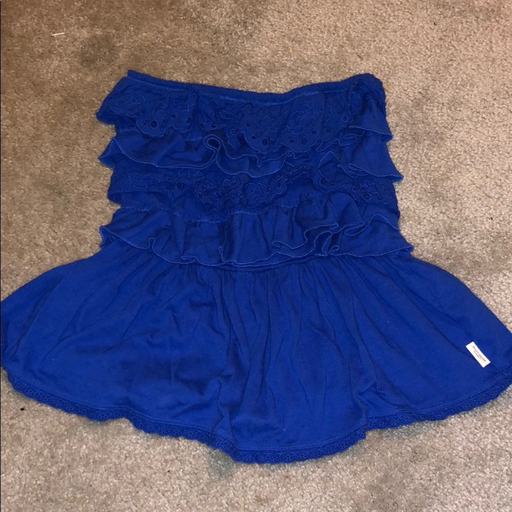 Blue Gilly Hicks Tube Top